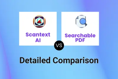 Scantext AI vs Searchable PDF