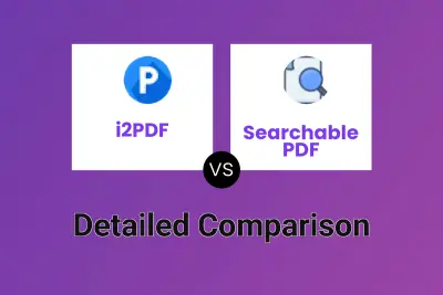 i2PDF vs Searchable PDF