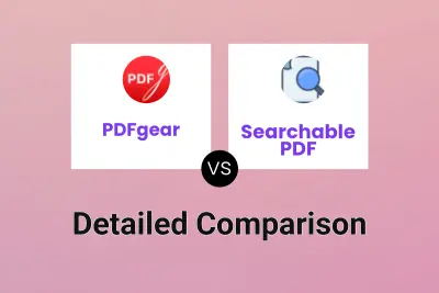 PDFgear vs Searchable PDF