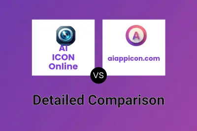 AI ICON Online vs aiappicon.com