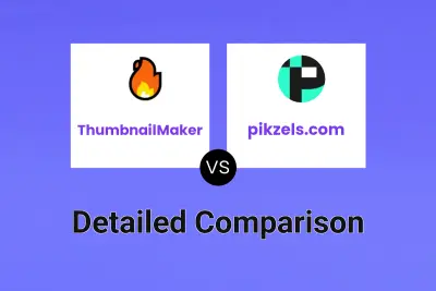 ThumbnailMaker vs pikzels.com