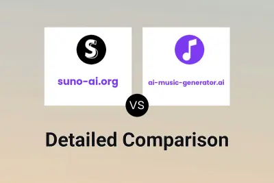 suno-ai.org vs ai-music-generator.ai