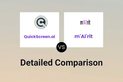 QuickScreen.ai vs m'AI'rit