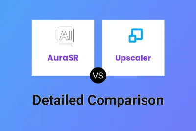 AuraSR vs Upscaler