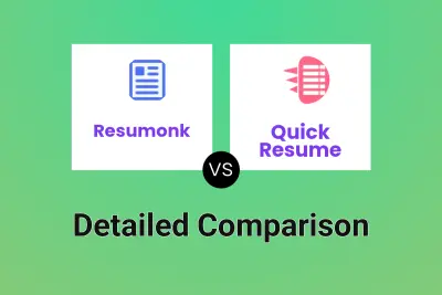 Resumonk vs Quick Resume