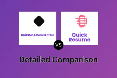 BuildMeACoverLetter vs Quick Resume