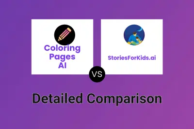 Coloring Pages AI vs StoriesForKids.ai