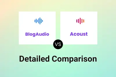 BlogAudio vs Acoust