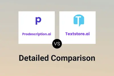 Prodescription.ai vs Textstore.ai