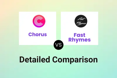 Chorus vs Fast Rhymes