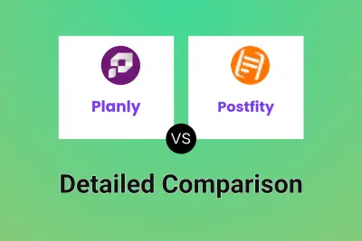 Planly vs Postfity Detailed comparison features, price