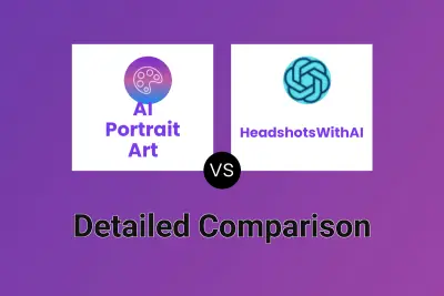 AI Portrait Art vs HeadshotsWithAI