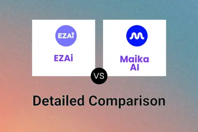 EZAi vs Maika AI Detailed comparison features, price