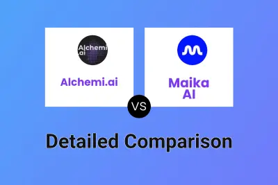 Alchemi.ai vs Maika AI Detailed comparison features, price