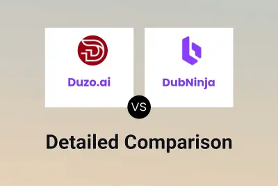 Duzo.ai vs DubNinja Detailed comparison features, price