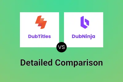 DubTitles vs DubNinja Detailed comparison features, price