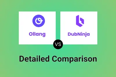 Ollang vs DubNinja Detailed comparison features, price