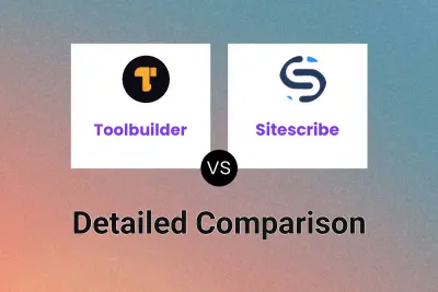 Toolbuilder vs Sitescribe