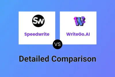 Speedwrite vs WriteGo.AI Detailed comparison features, price