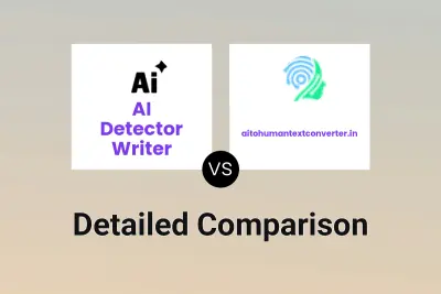 AI Detector Writer vs aitohumantextconverter.in