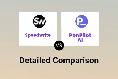 Speedwrite vs PenPilot AI Detailed comparison features, price