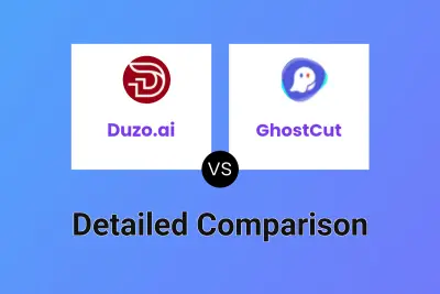 Duzo.ai vs GhostCut Detailed comparison features, price