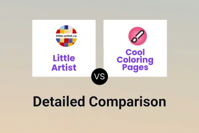 Little Artist vs Cool Coloring Pages