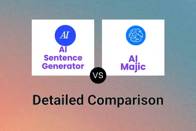 AI Sentence Generator vs AI Majic