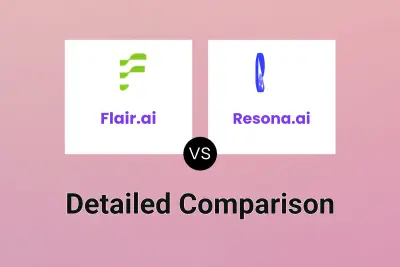 Flair.ai vs Resona.ai Detailed comparison features, price