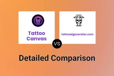 Tattoo Canvas vs tattooaigenerator.com