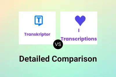 Transkriptor vs I ♡ Transcriptions