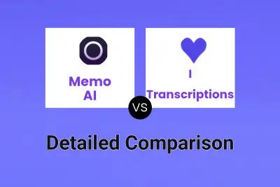 Memo AI vs I ♡ Transcriptions