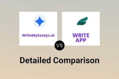 WriteMyEssays.ai vs WRITE APP