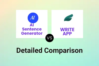 AI Sentence Generator vs WRITE APP