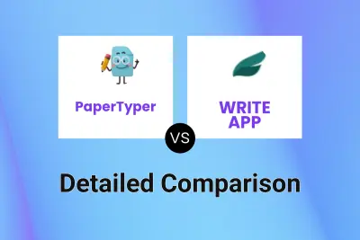 PaperTyper vs WRITE APP