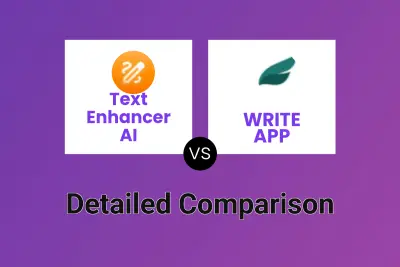 Text Enhancer AI vs WRITE APP