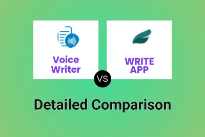 Voice Writer vs WRITE APP