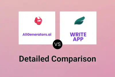 AllGenerators.ai vs WRITE APP