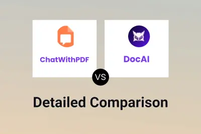 ChatWithPDF vs DocAI Detailed comparison features, price