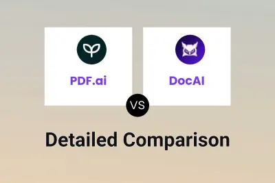 PDF.ai vs DocAI Detailed comparison features, price