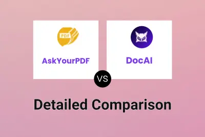 AskYourPDF vs DocAI Detailed comparison features, price