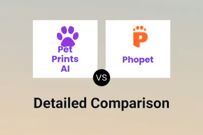 Pet Prints AI vs Phopet