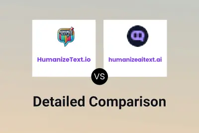 HumanizeText.io vs humanizeaitext.ai