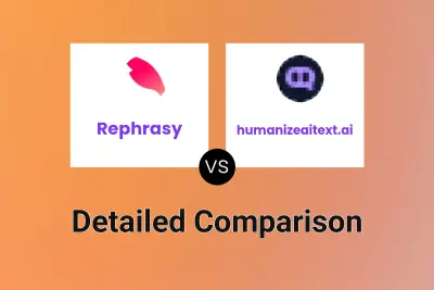 Rephrasy vs humanizeaitext.ai