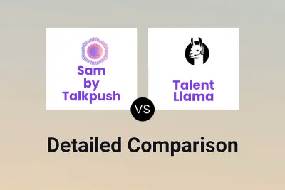 Sam by Talkpush vs Talent Llama Detailed comparison features, price