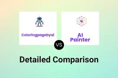 Coloringpagebyai vs AI Painter