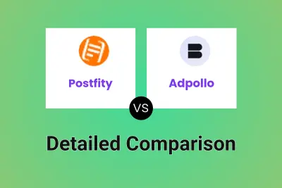 Postfity vs Adpollo Detailed comparison features, price