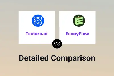 Textero.ai vs EssayFlow Detailed comparison features, price