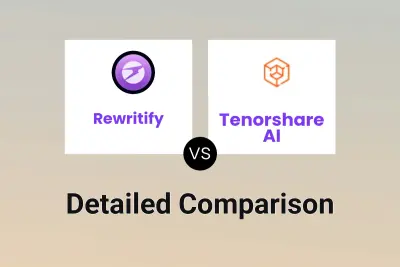 Rewritify vs Tenorshare AI