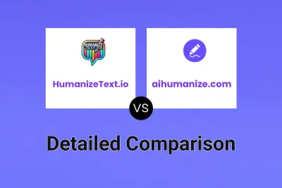 HumanizeText.io vs aihumanize.com